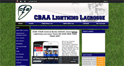 Desktop Screenshot of cblightninglacrosse.com